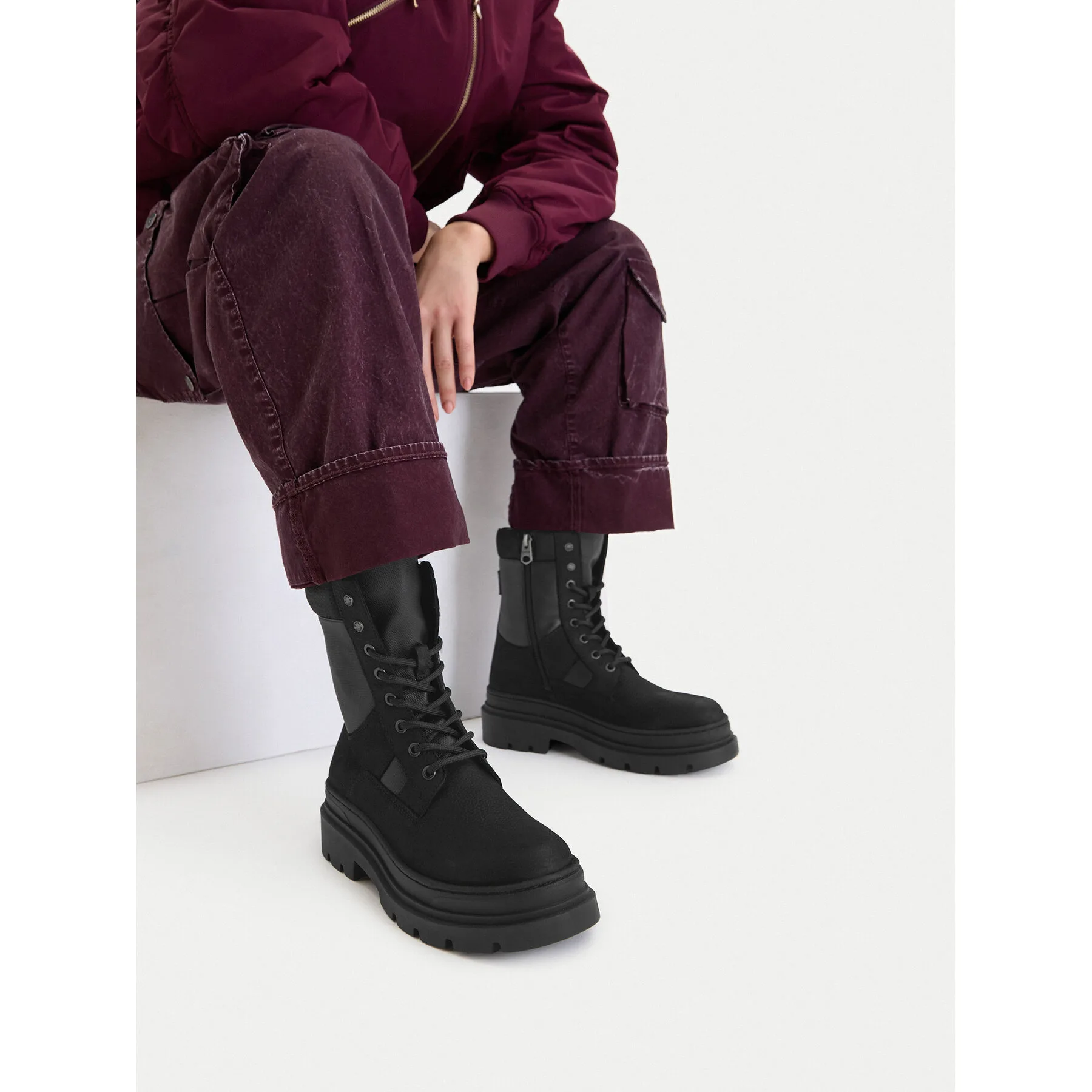 Зимни обувки G-Star Raw CEO-WI45-VR-3400-02 Черен – Дамски равни боти