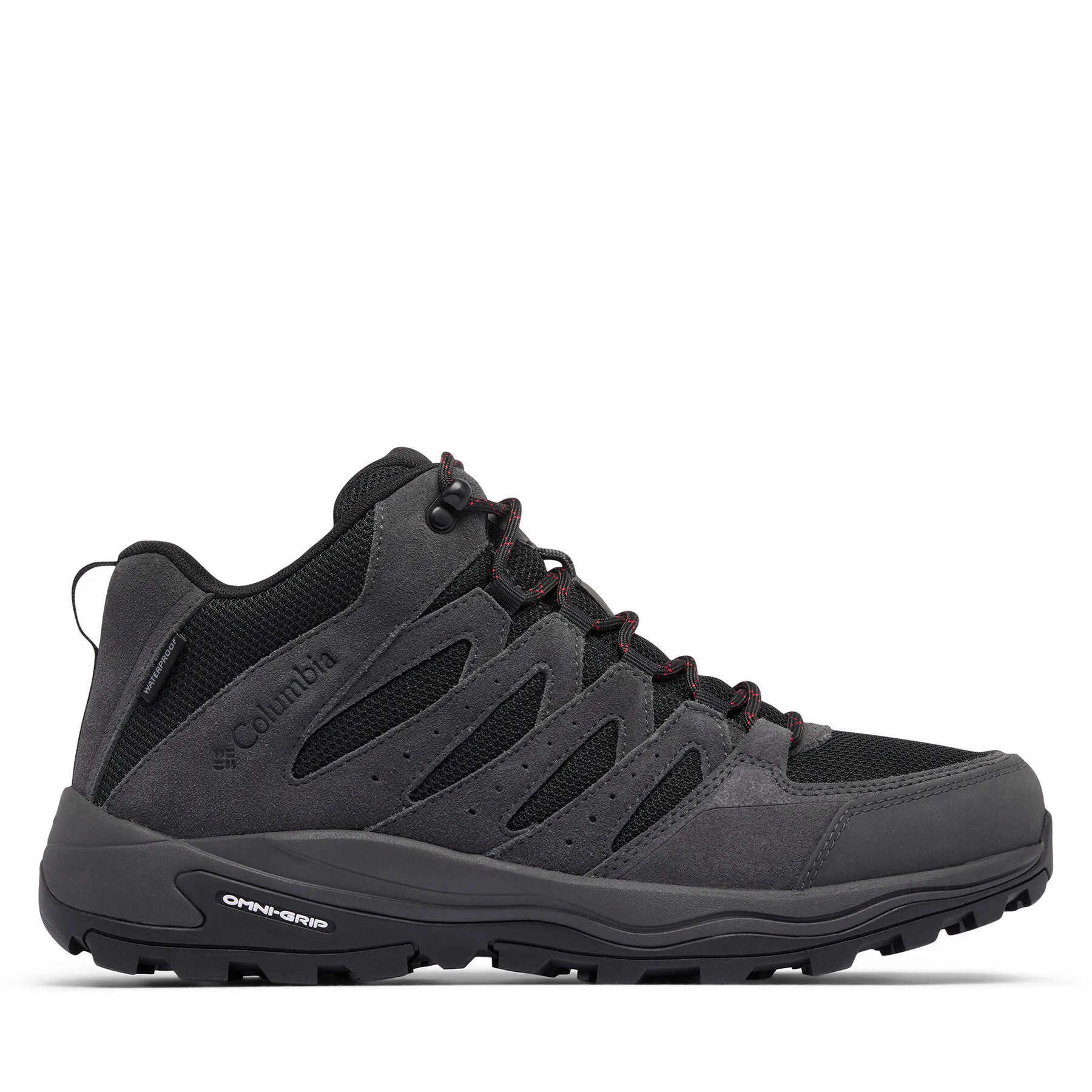 Мъжки високи туристически обувки Columbia Redmond IV Mid Waterproof сиви – Мъжки високи трекинг обувк…