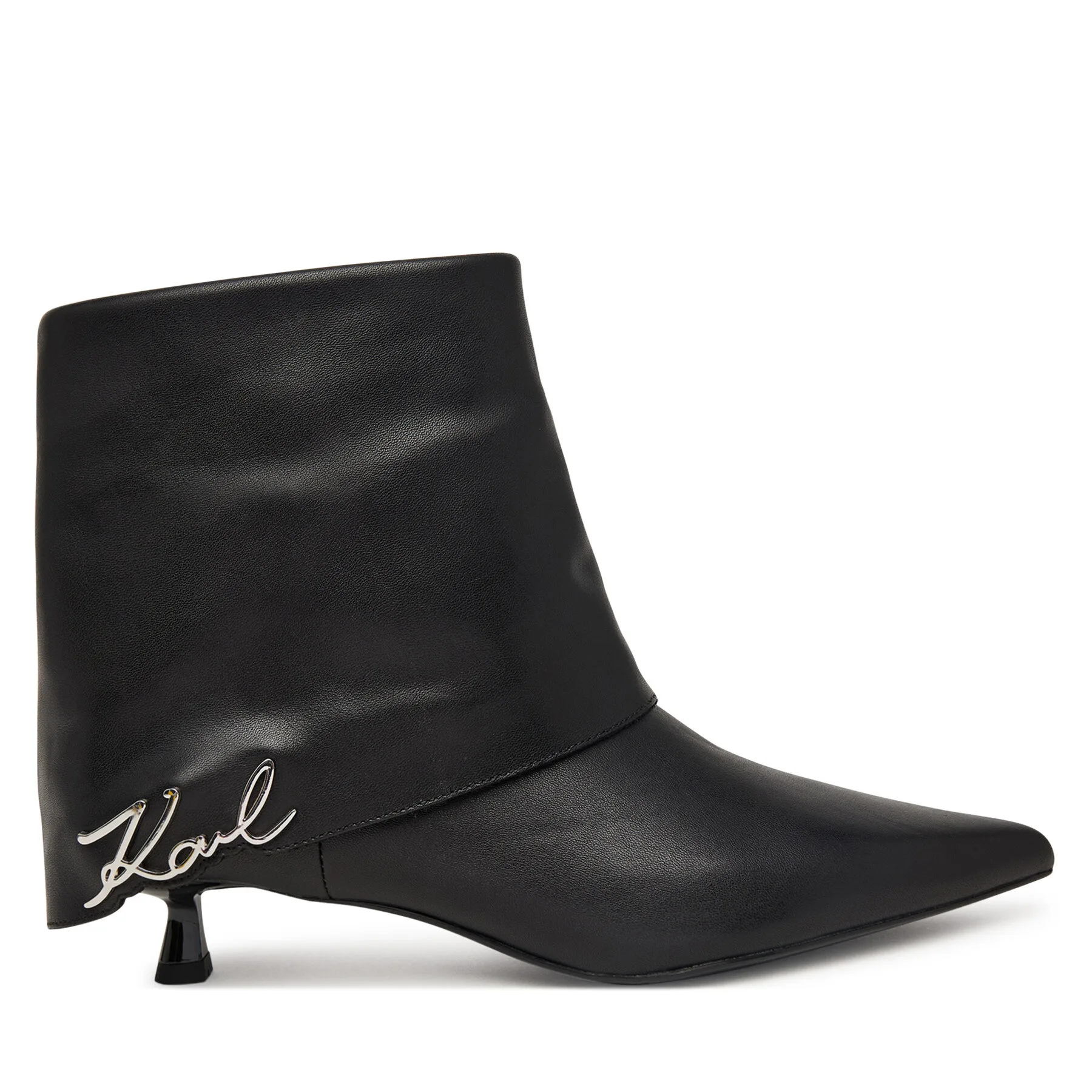 Боти KARL LAGERFELD KL30141 Черен – Дамски боти на ток