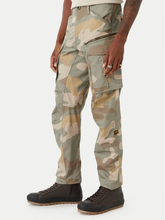 Мъжки панталон G-STAR Raw Rovic D02190-E574 зелен – Мъжки текстилни панталони