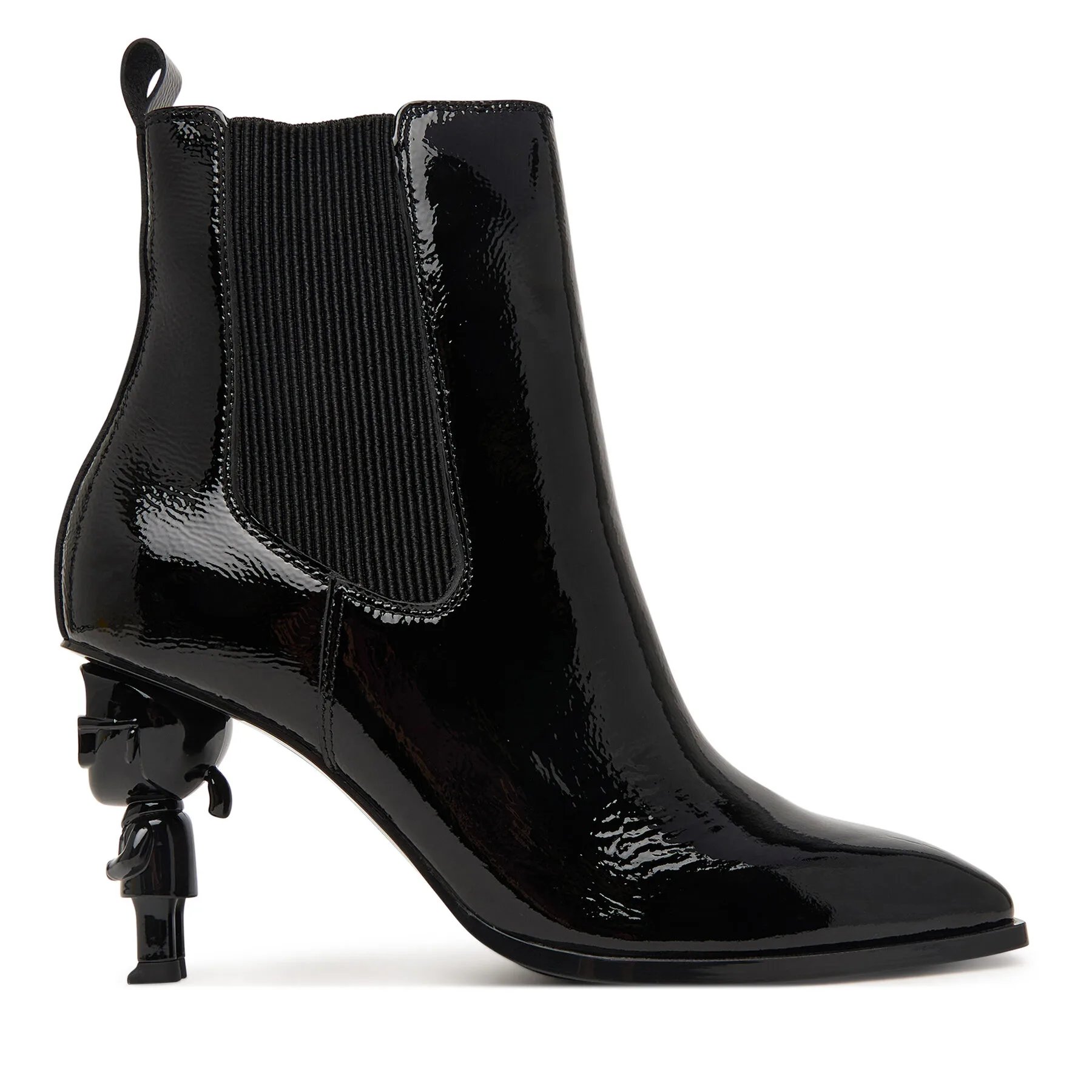 Боти KARL LAGERFELD Nft Heel KL39146 Черен – Дамски боти на ток