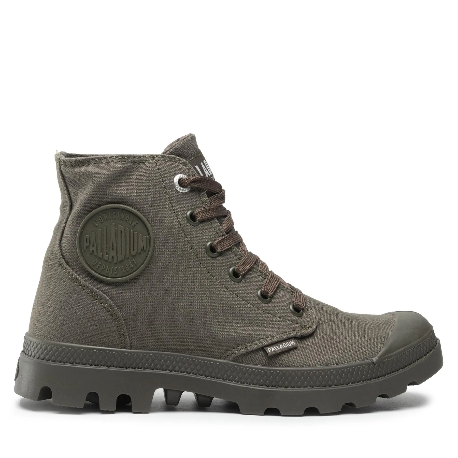 Туристически oбувки Palladium Mono Chrome 73089-325-M Зелен – Дамски трапери и кубинки