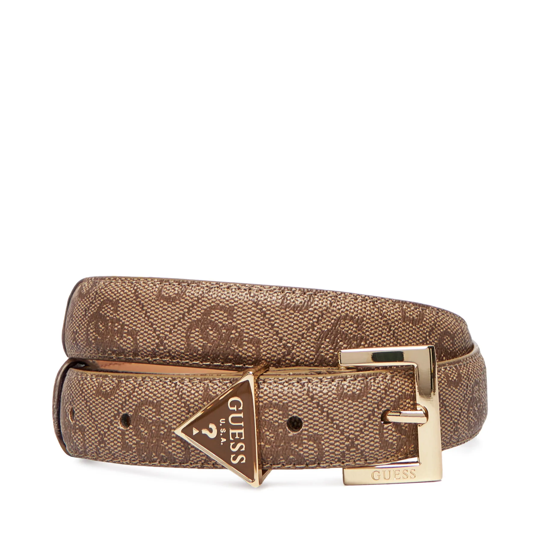 Дамски колан Guess BW9291 P5425 Кафяв – Дамски колани