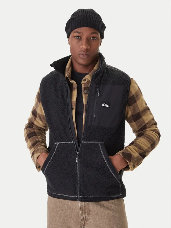Quiksilver Елек EQYPF03067 Черен Regular Fit – Мъжки елеци