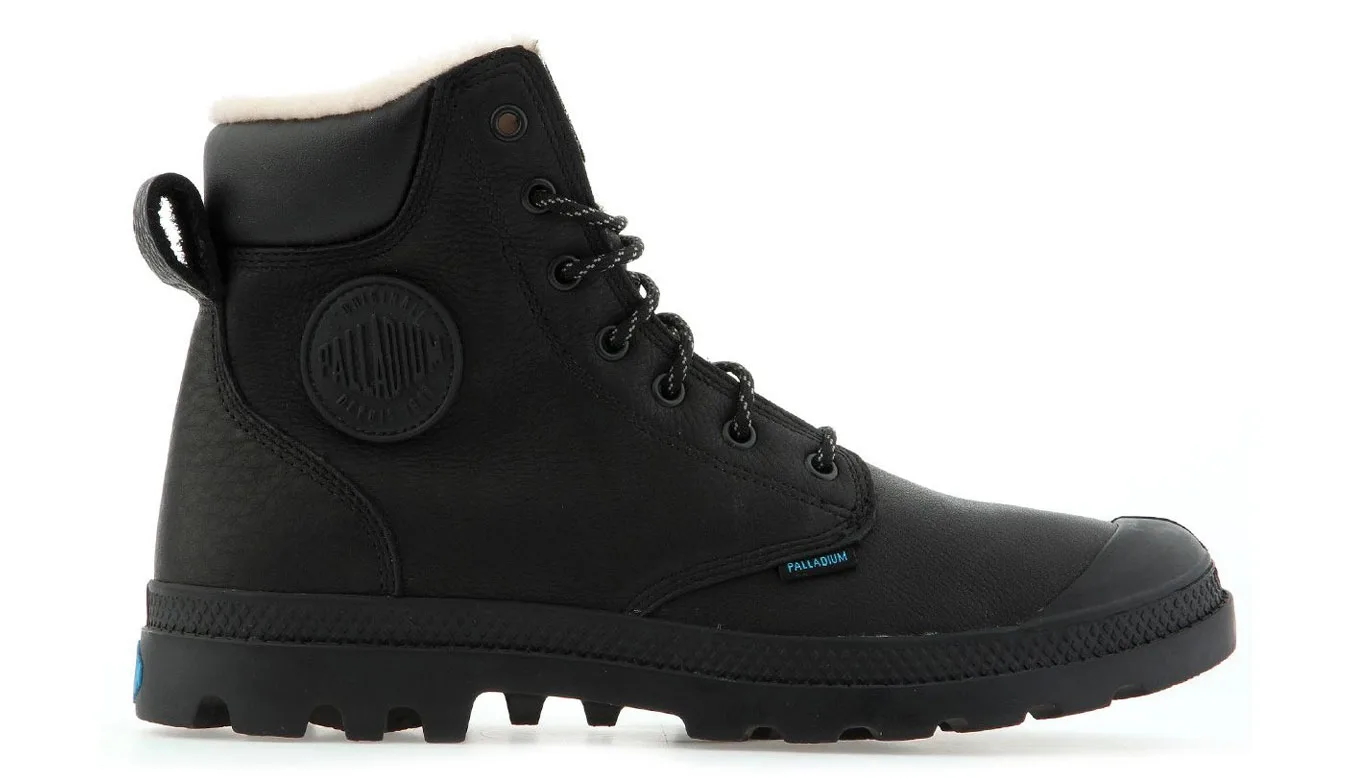 Боти Palladium Pampa Sport Cuff Waterproof Shearling 72992-001 черни – Preto – Боти и ботуши