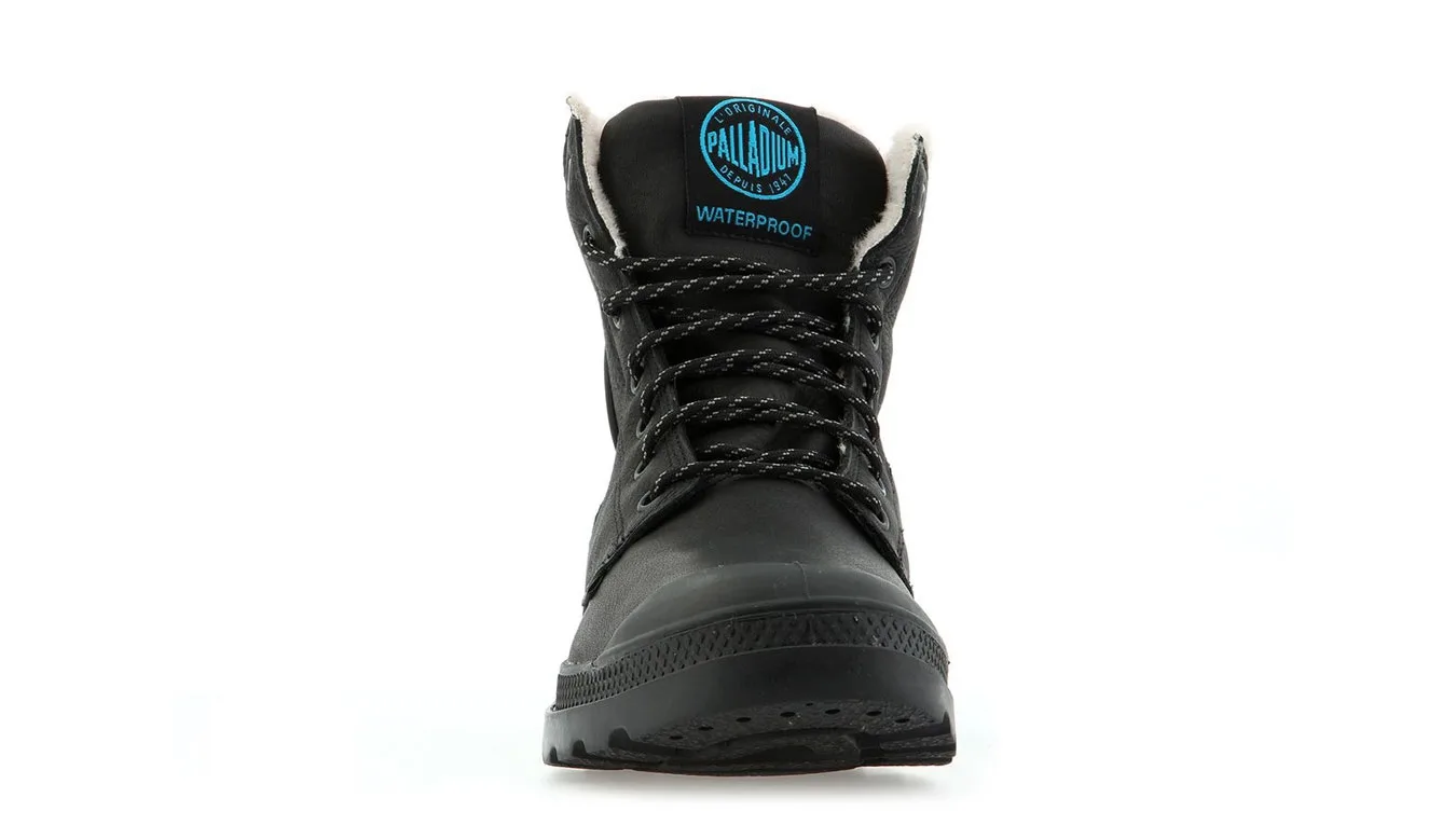Боти Palladium Pampa Sport Cuff Waterproof Shearling 72992-001 черни – Preto – Боти и ботуши