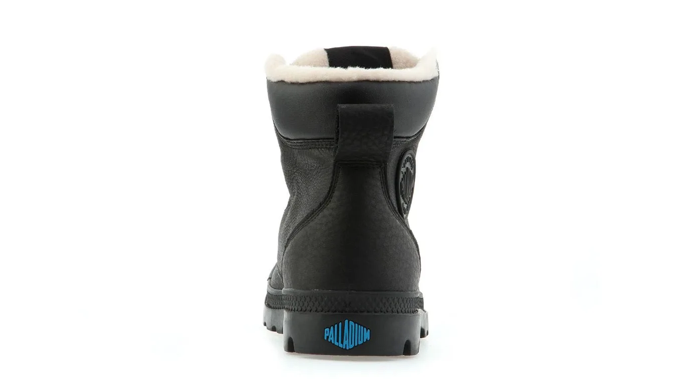 Боти Palladium Pampa Sport Cuff Waterproof Shearling 72992-001 черни – Preto – Боти и ботуши