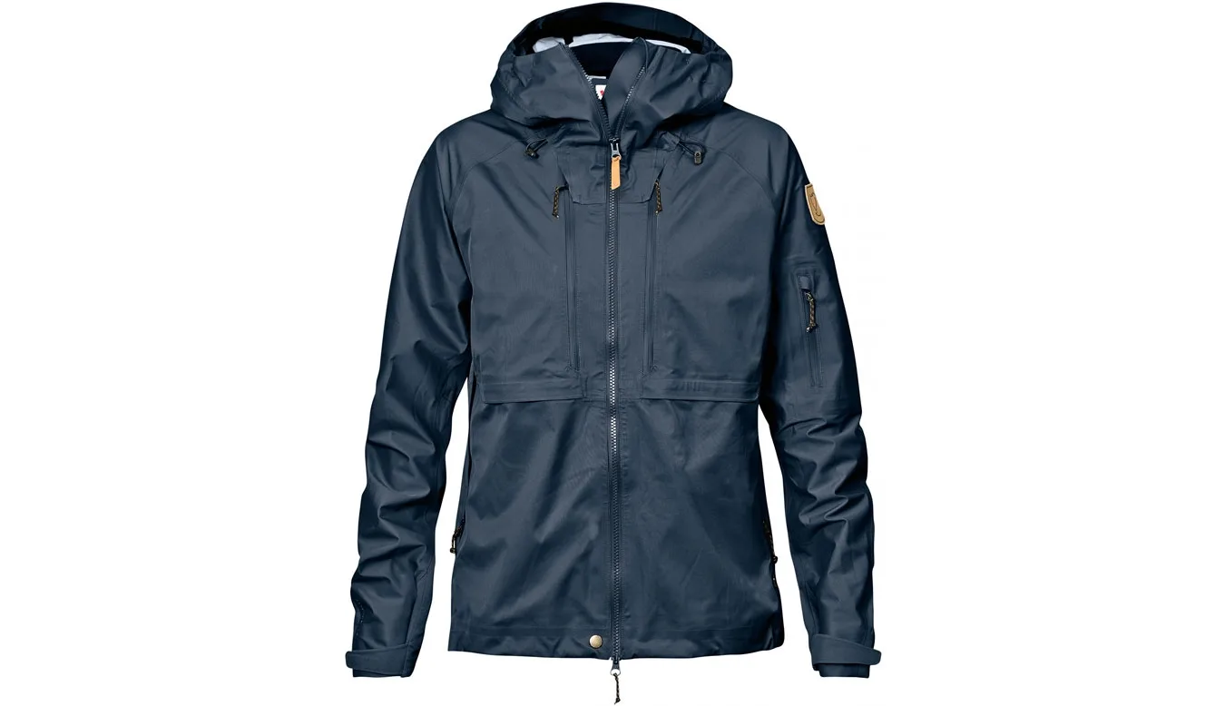 Fjällräven Keb Eco-Shell Jacket Dark Navy Women Mulheres - Azul - F89600-555 – Дамски якета и палта