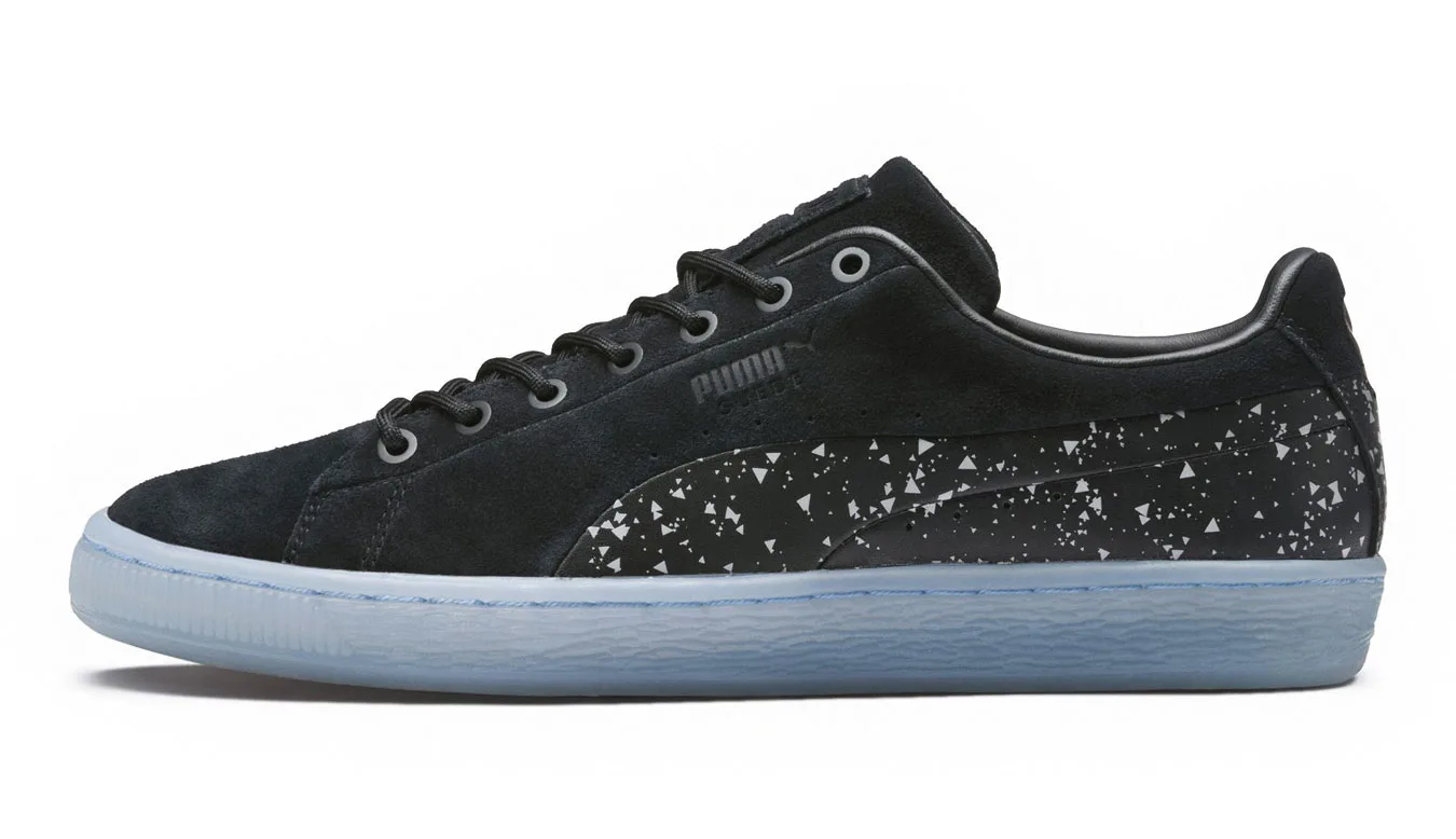 Puma x NATUREL Suede Mulheres - Preto - 36567501-3.5 - Size: 3.5 – Дамски маратонки