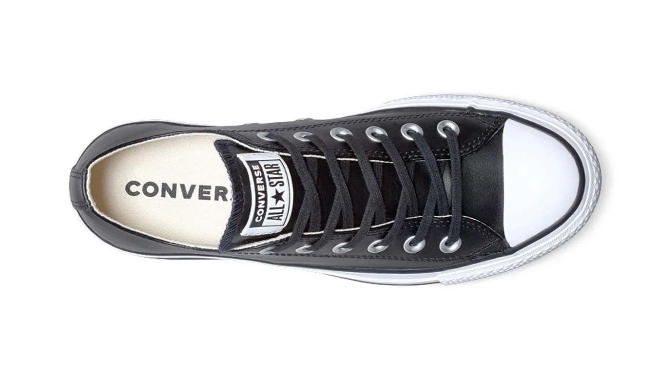 Дамски високи кецове Converse Chuck Taylor All Star Lift Clean черни – Preto