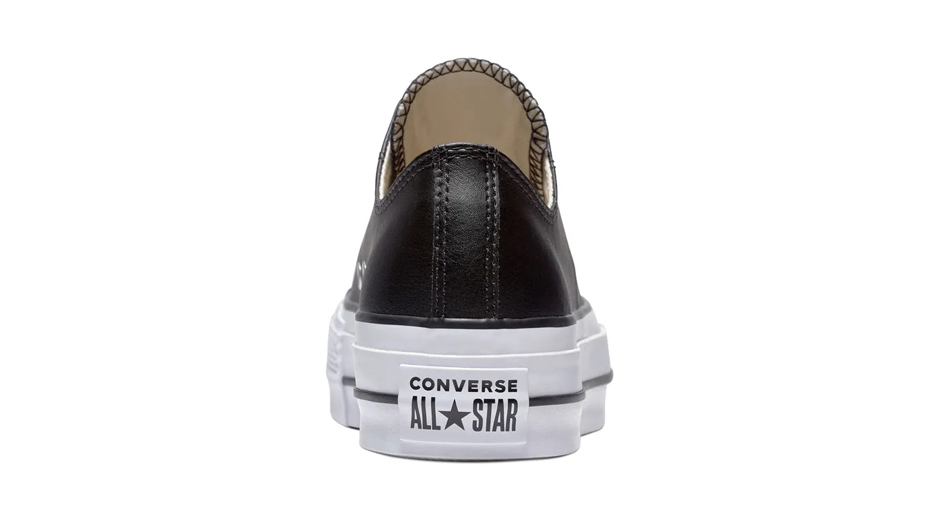 Дамски високи кецове Converse Chuck Taylor All Star Lift Clean черни – Preto