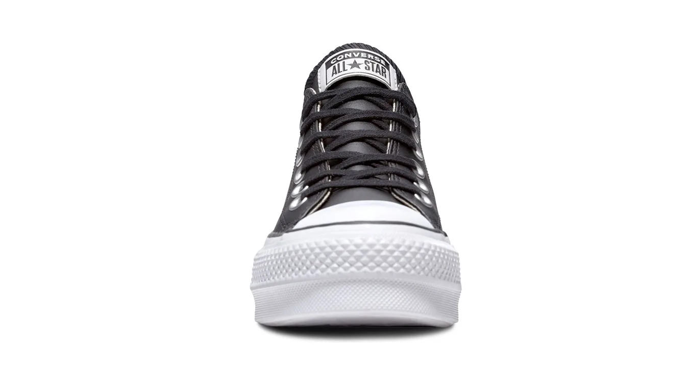 Дамски високи кецове Converse Chuck Taylor All Star Lift Clean черни – Preto