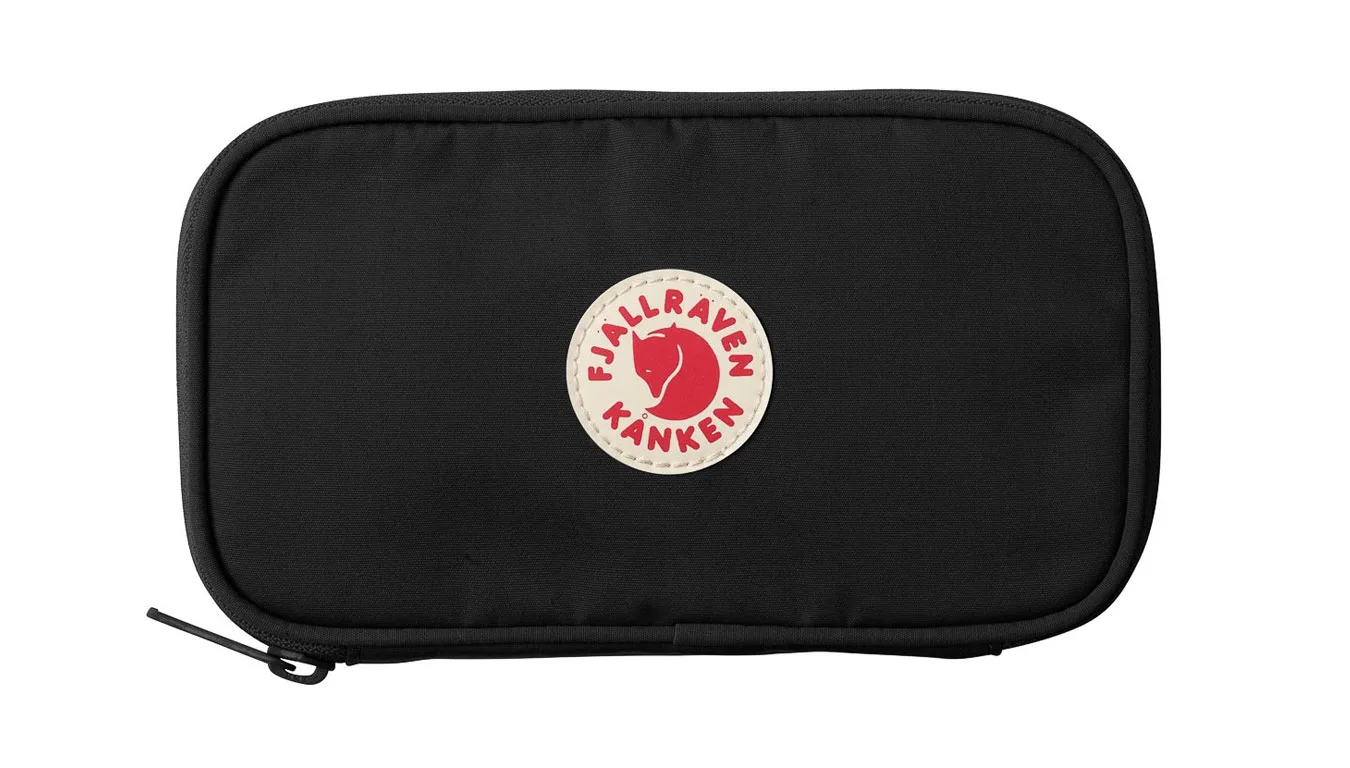 Портмоне Fjällräven Kånken Travel черно – Preto – Мъжки портмонета