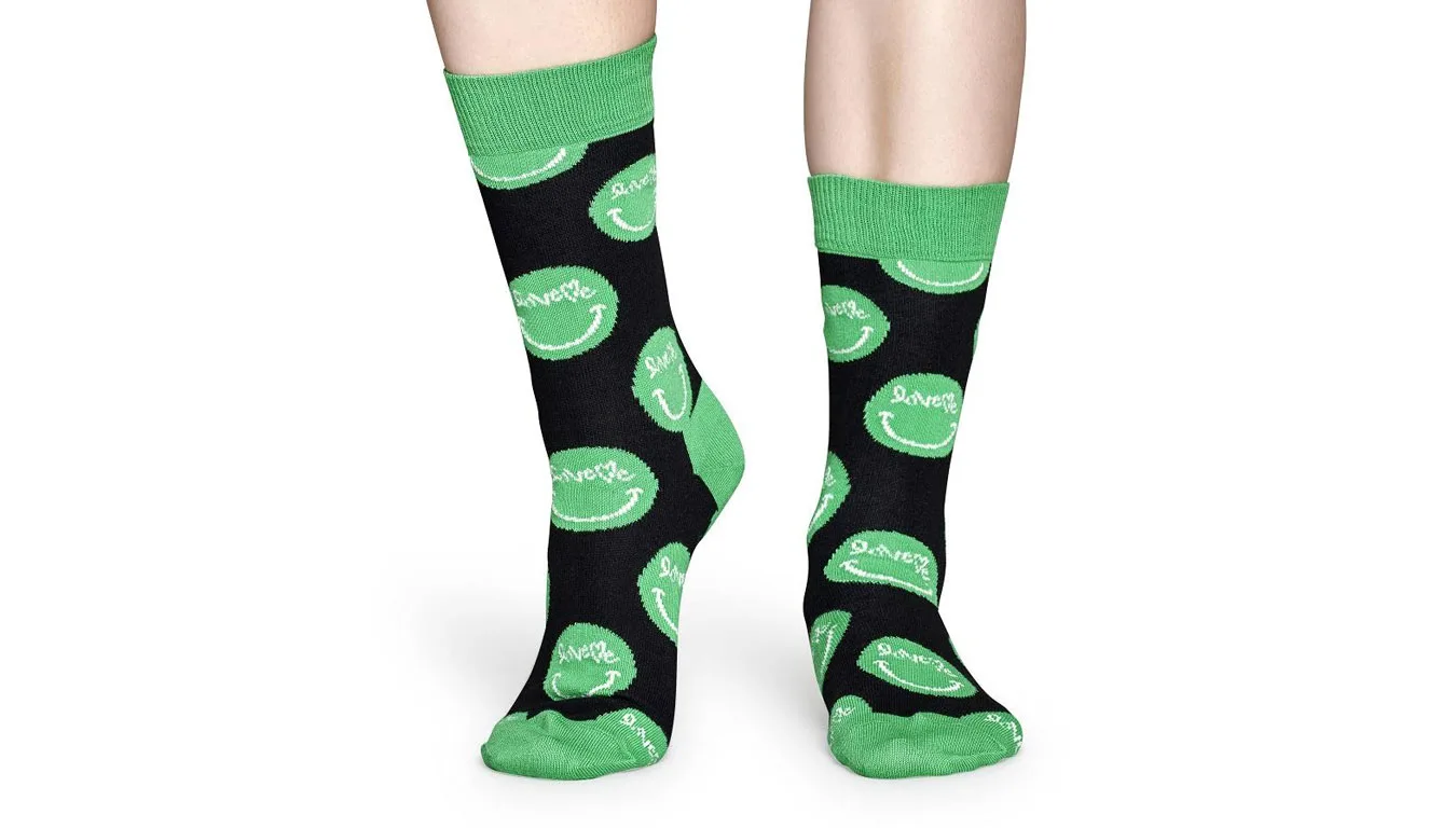 Чорапи Happy Socks Curtis Kulig Gift Box многоцветни – Multicolorido – Чорапи унисекс