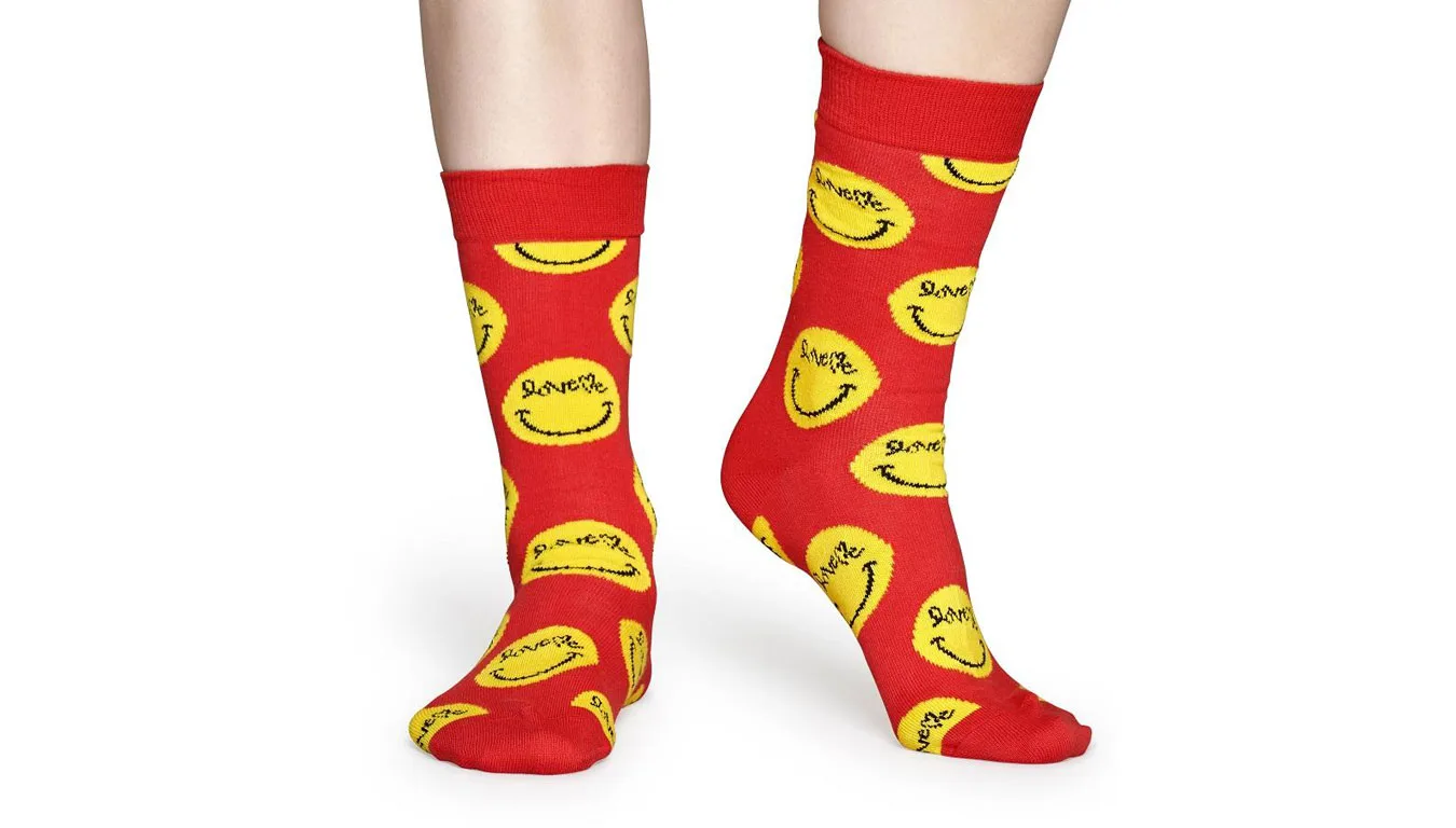 Чорапи Happy Socks Curtis Kulig Gift Box многоцветни – Multicolorido – Чорапи унисекс
