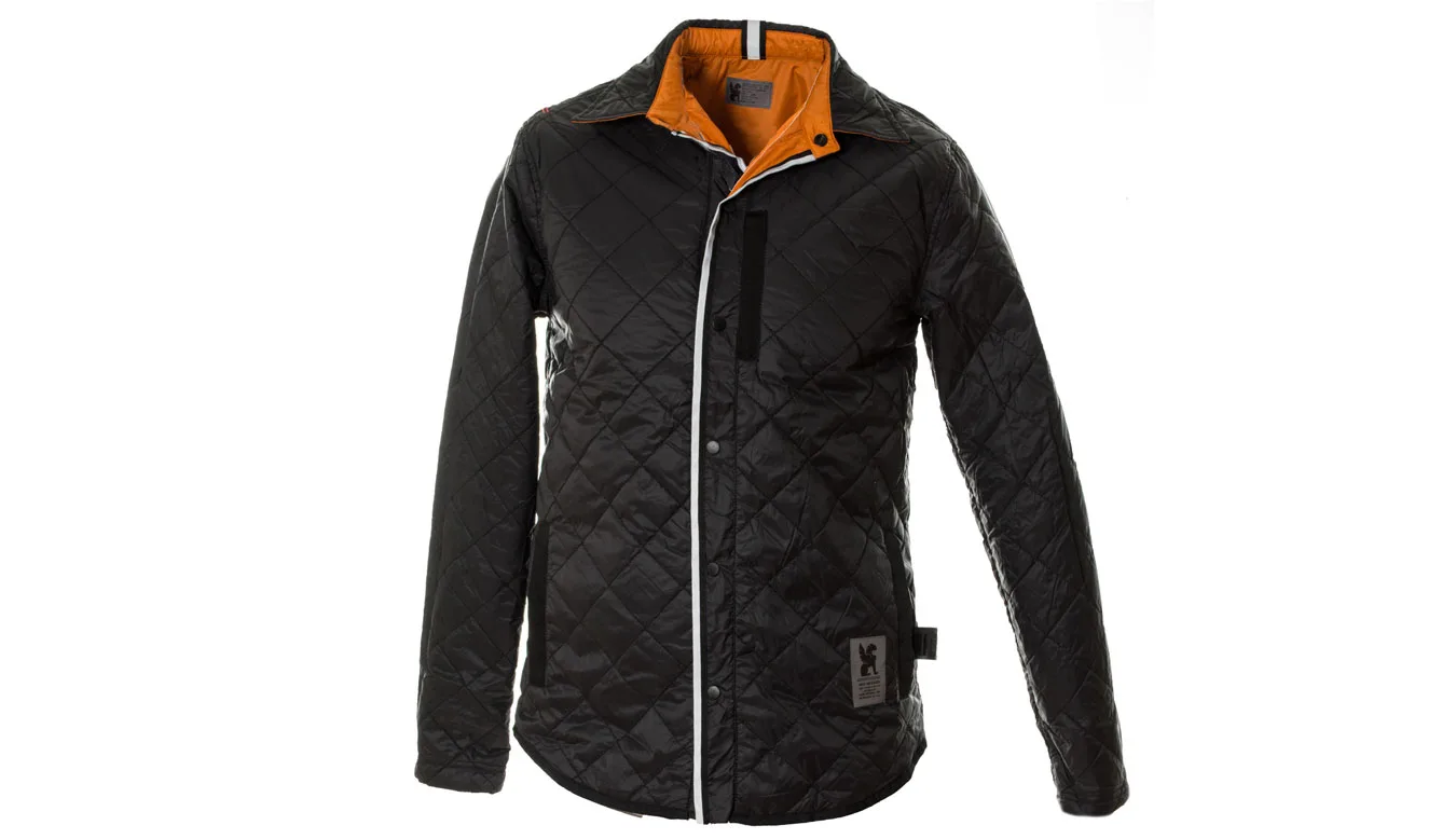Chrome Industries Reversible Warm Work Shirt Grey Homens - Cinza - AP-191-BK-S - Size: S – Мъжки якета и палта