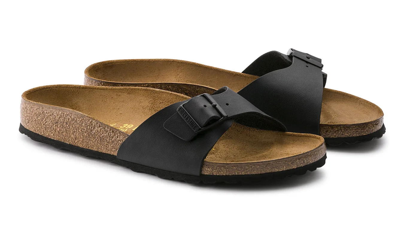 Чехли Birkenstock Madrid Narrow Fit черни – Preto – Чехли и джапанки унисекс