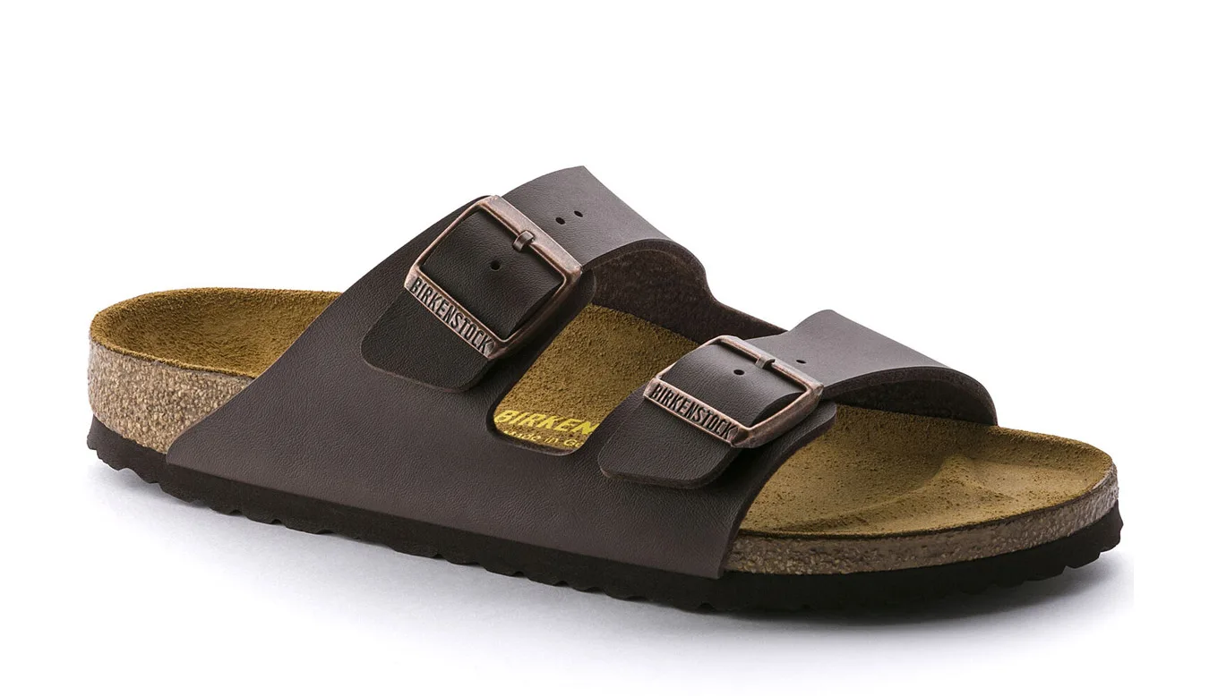 Birkenstock Arizona Dark Brown Regular Fit Unisex - Castanho - 51701 – Сандали