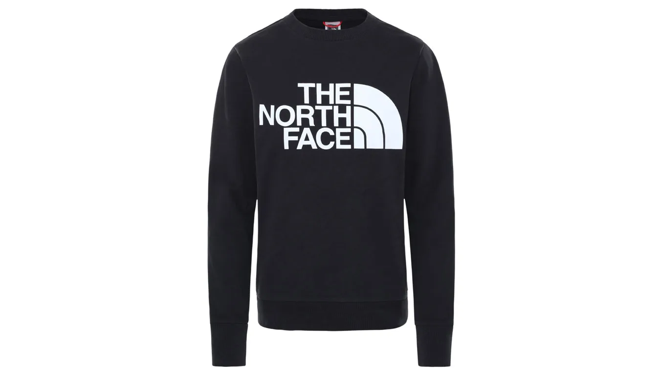 The North Face W Standard Crew Black Mulheres - Preto - NF0A4M7EJK3-XS - Size: XS – Дамски худита