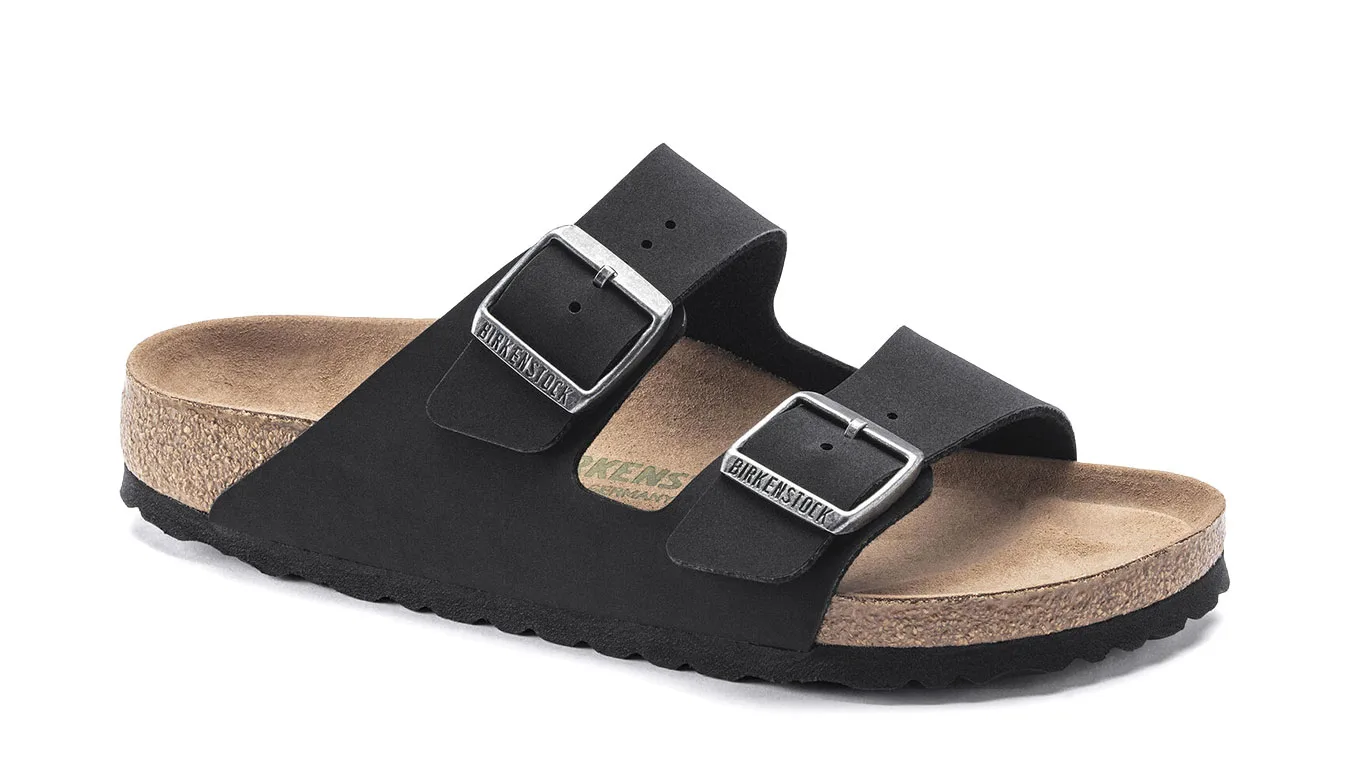 Birkenstock Arizona BFBC Earthy Vegan Black Regular Fit Unisex - Preto - 1019115 – Сандали