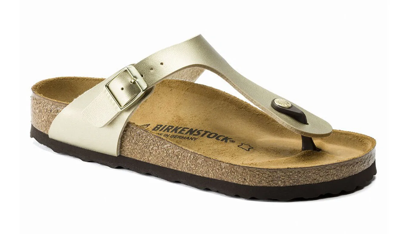 Дамски чехли Birkenstock Gizeh BS Gold жълти – Amarelo