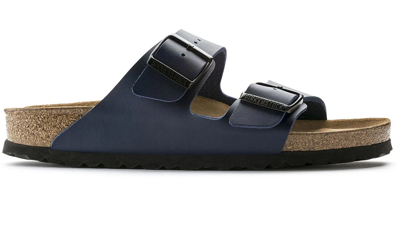 Чехли Birkenstock Arizona Soft Footbed Birko-Flor Narrow Fit сини – Azul – Чехли и джапанки унисекс