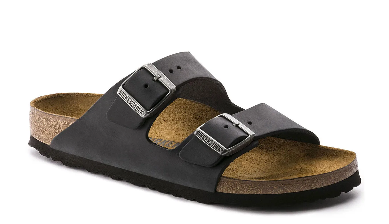 Чехли Birkenstock Arizona NU Oiled Narrow Fit черни – Preto – Чехли и джапанки унисекс