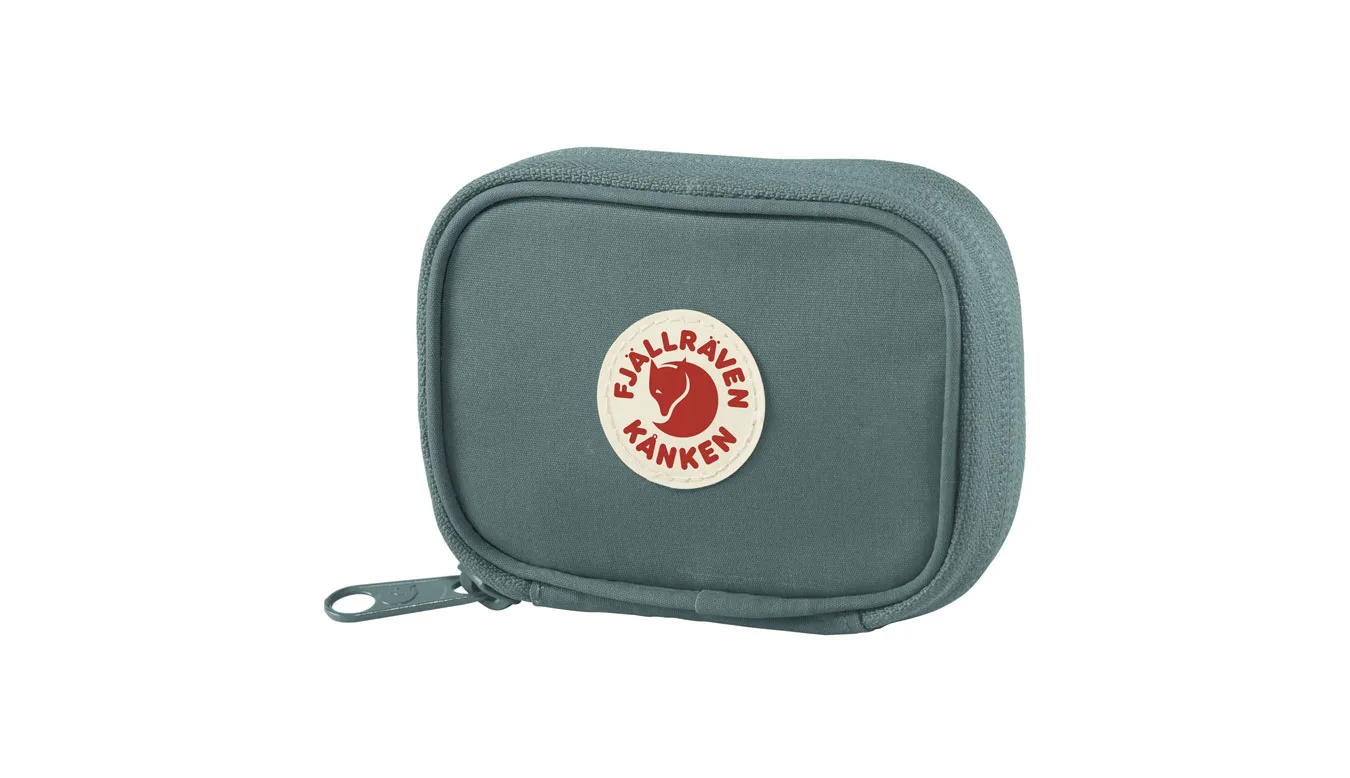 Fjällräven Kånken Card Wallet Frost Green Unisex - Carteira Fjällräven - Verde - F23780-664 – Портмонета