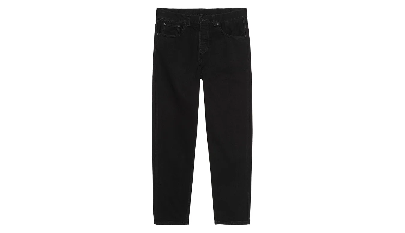 Мъжки панталон Carhartt WIP Newel черен – Preto – Мъжки текстилни панталони