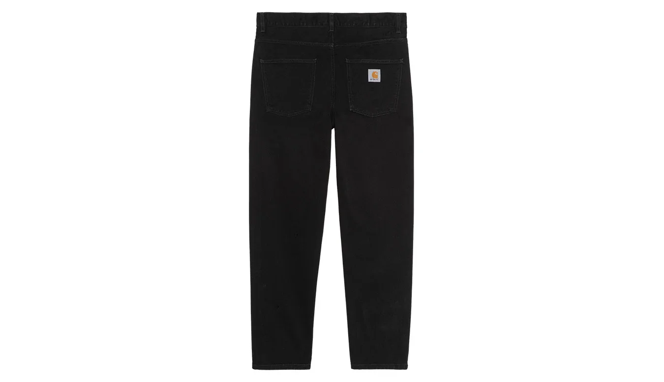 Мъжки панталон Carhartt WIP Newel черен – Preto – Мъжки текстилни панталони