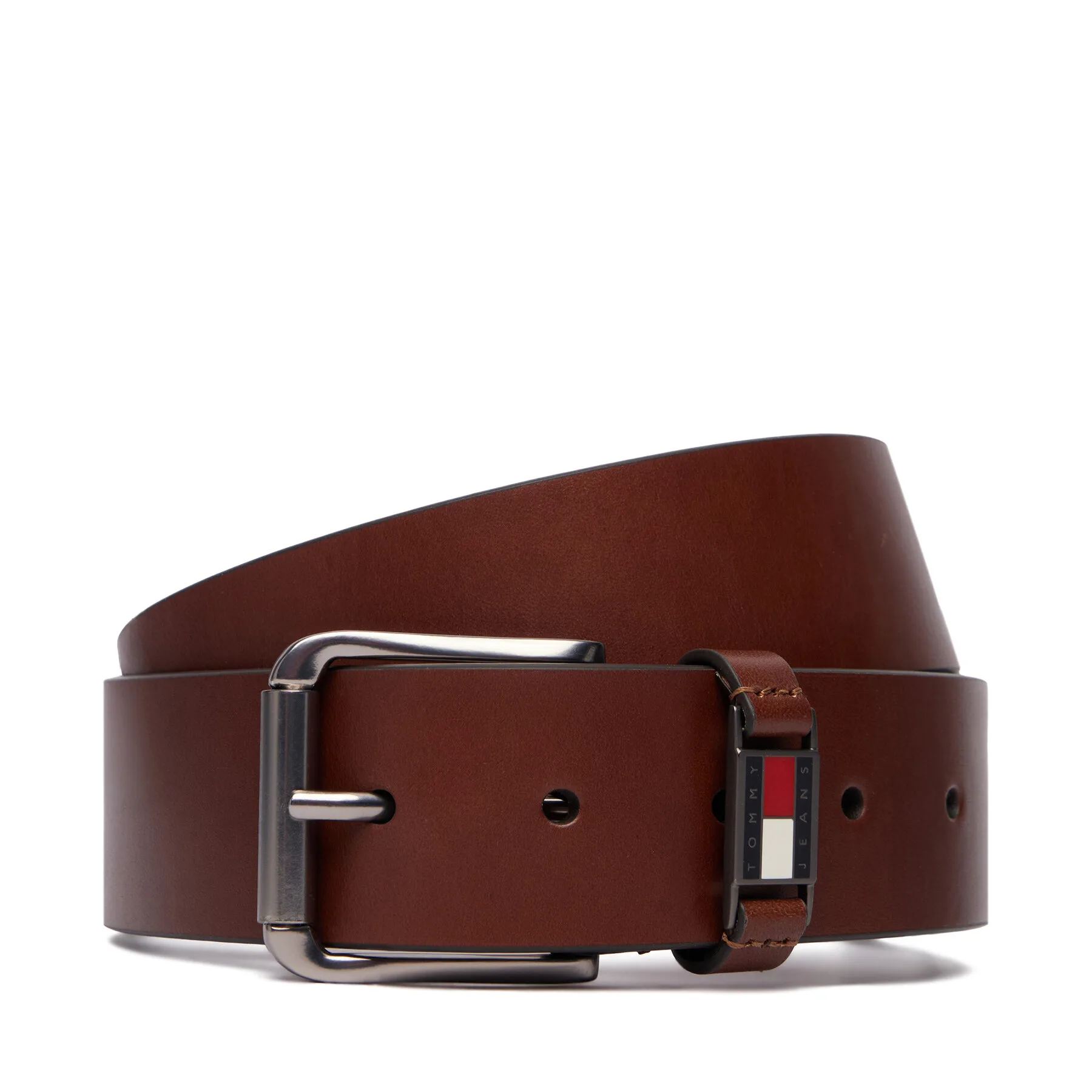 Колан Tommy Jeans Tjm Tommy Roller Buckle 4.0 AM0AM14460 Кафяв – Мъжки колани