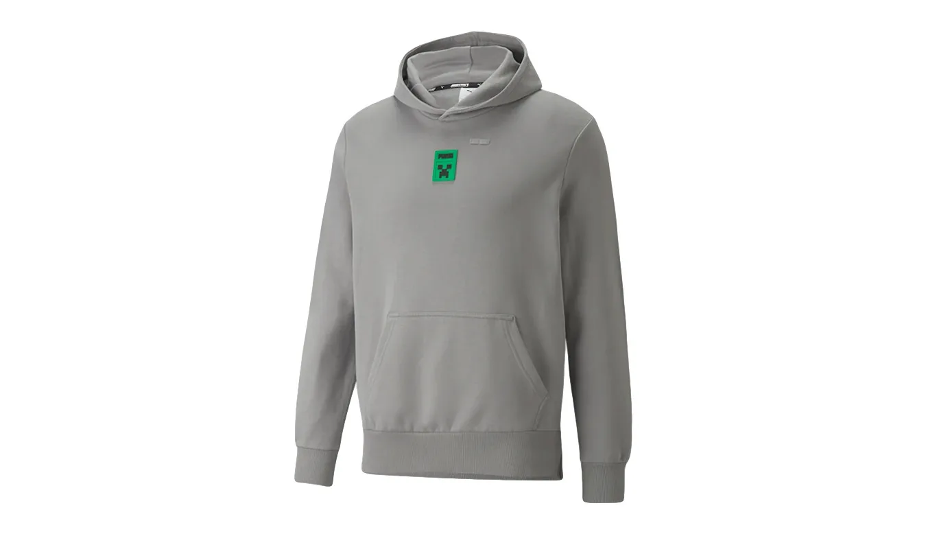Puma x MINECRAFT Men's Hoodie White Homens - Branco - 534376_76 – Мъжки худита