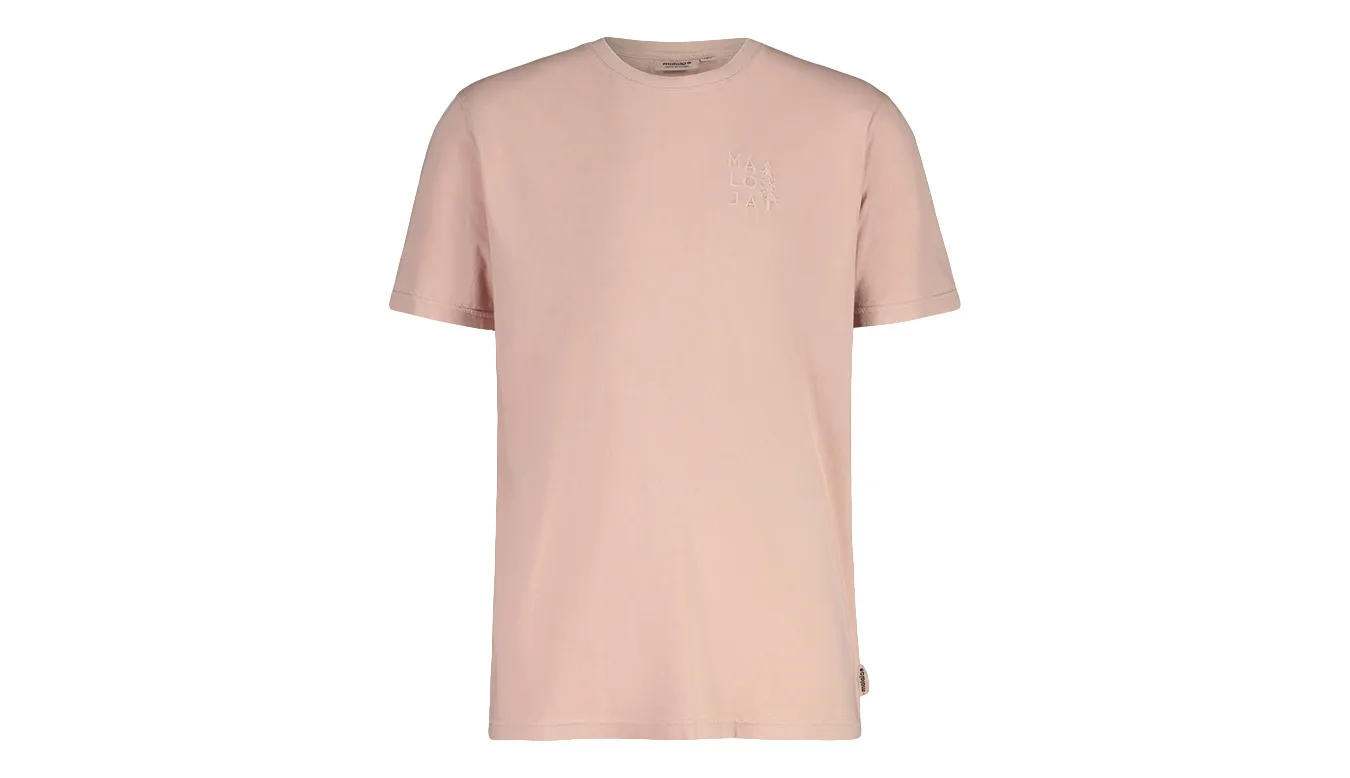 Maloja Peiterkofel M Pink Homens - Rosa - 33515-1-8649 – Мъжки тениски