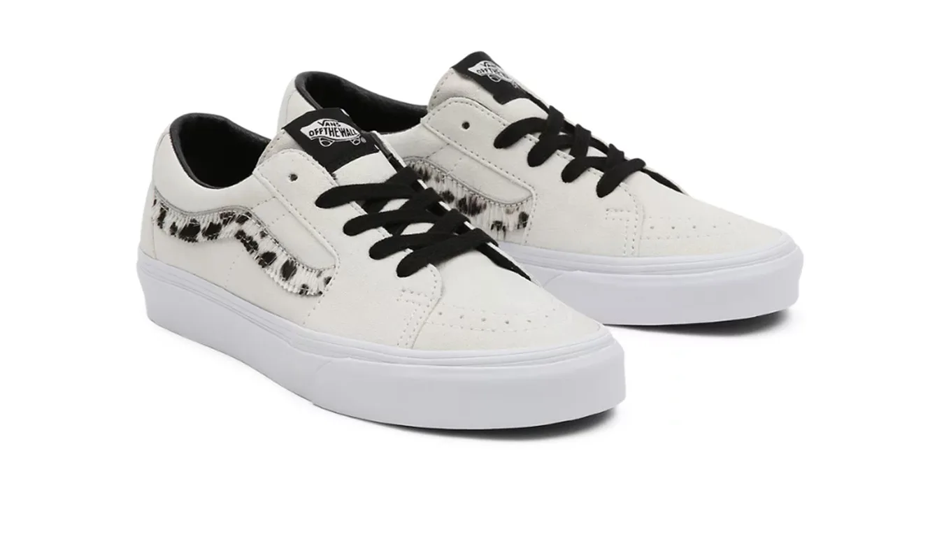 Дамски кецове Vans Soft Suede SK8-Low бели – Branco – Дамски ниски кецове