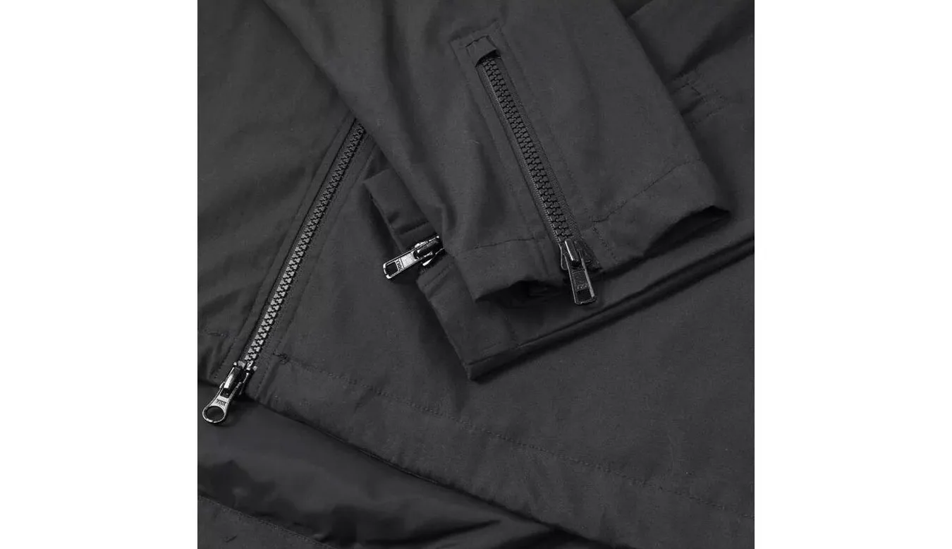 Chrome Industries Ike Poplin Windshirt Black Homens - Preto - AP-266-BK-S - Size: S – Мъжки якета и палта