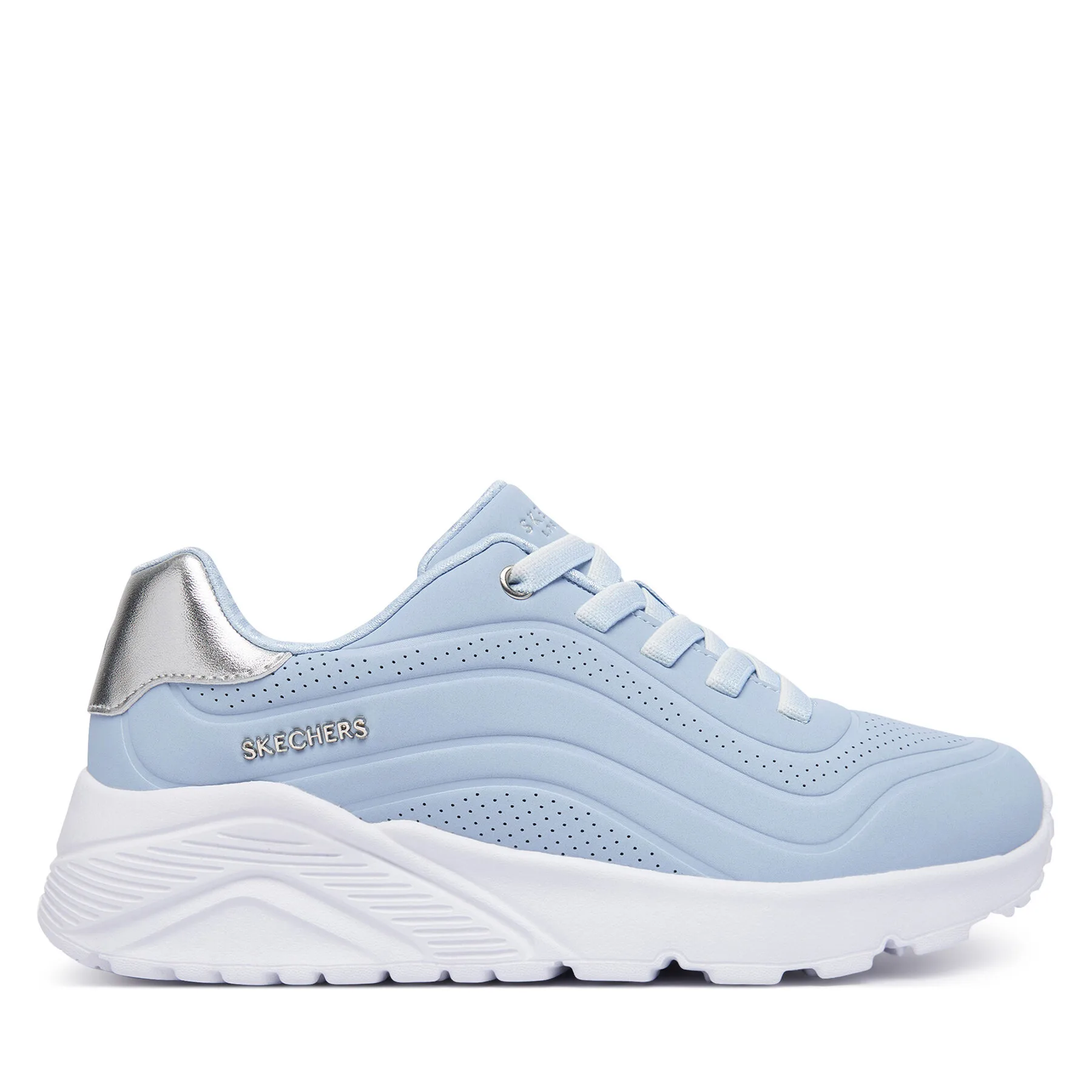 Сникърси Skechers UNO Lite - Ombre Wave 310818L Светлосин – Маратонки за момчета