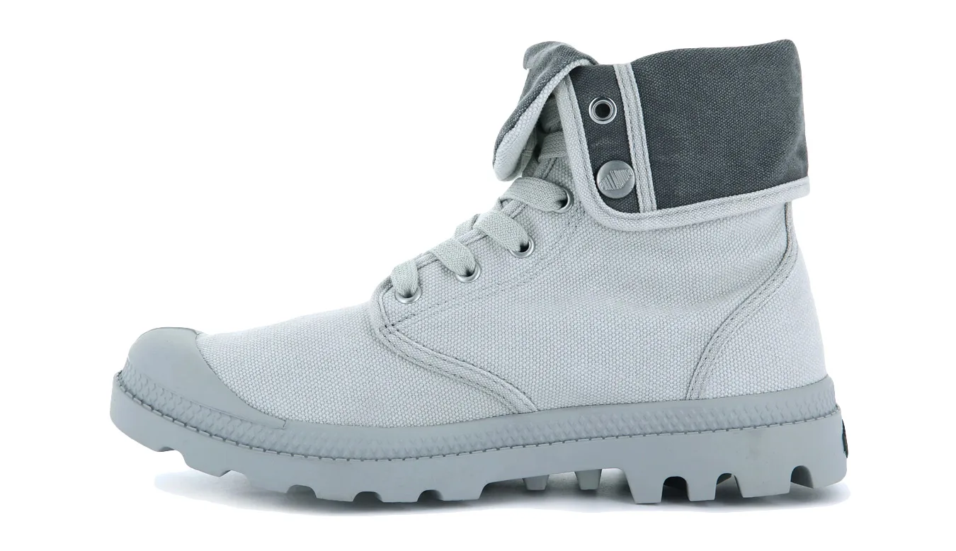 Дамски боти Palladium US Baggy Matel сиви – Cinza – Дамски равни боти