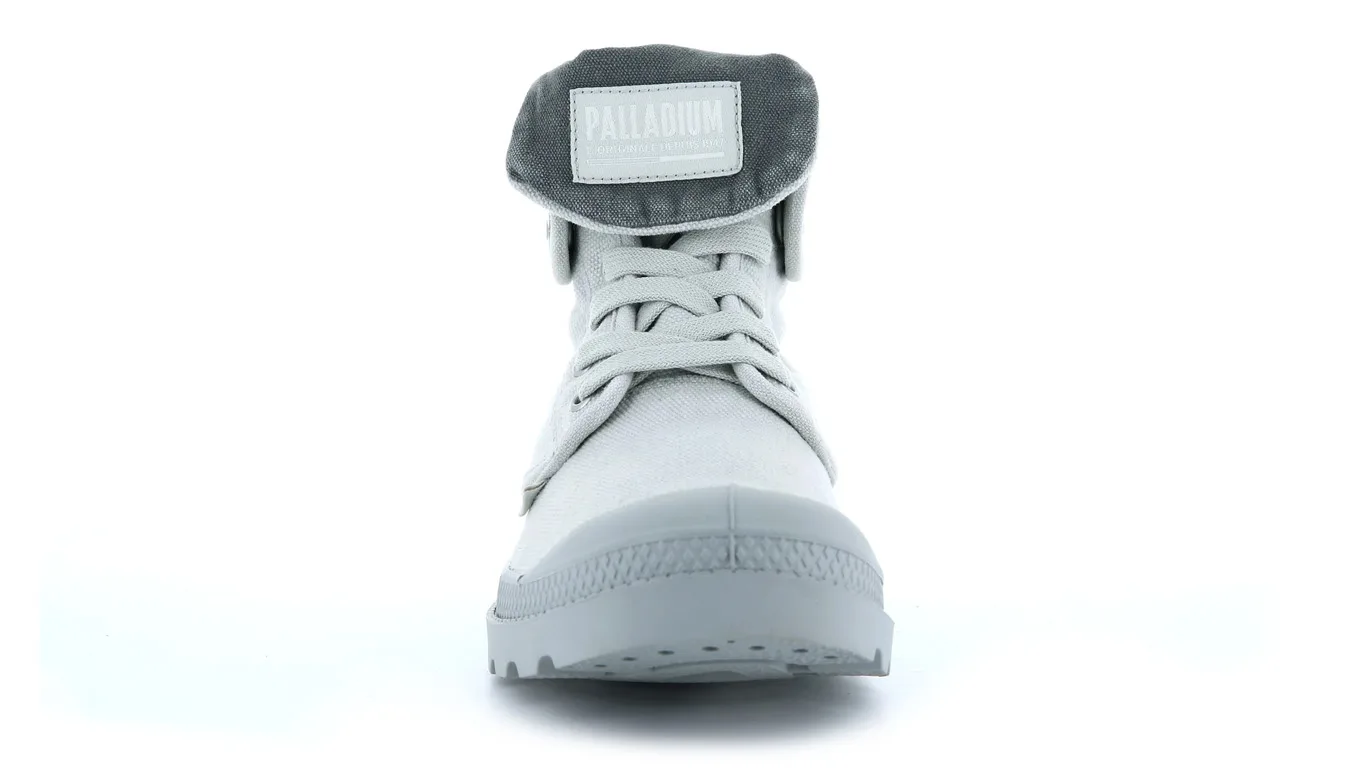 Дамски боти Palladium US Baggy Matel сиви – Cinza – Дамски равни боти