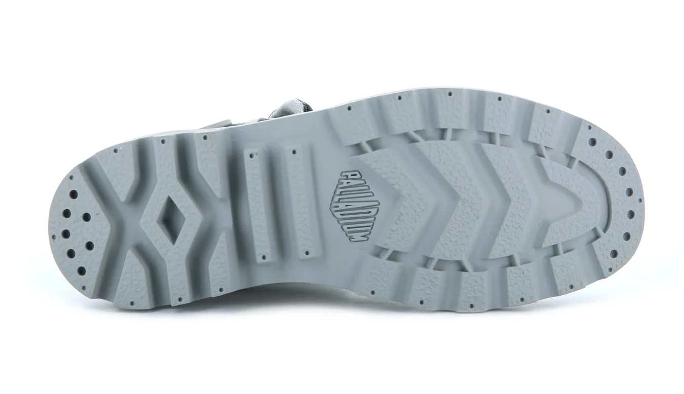 Дамски боти Palladium US Baggy Matel сиви – Cinza – Дамски равни боти