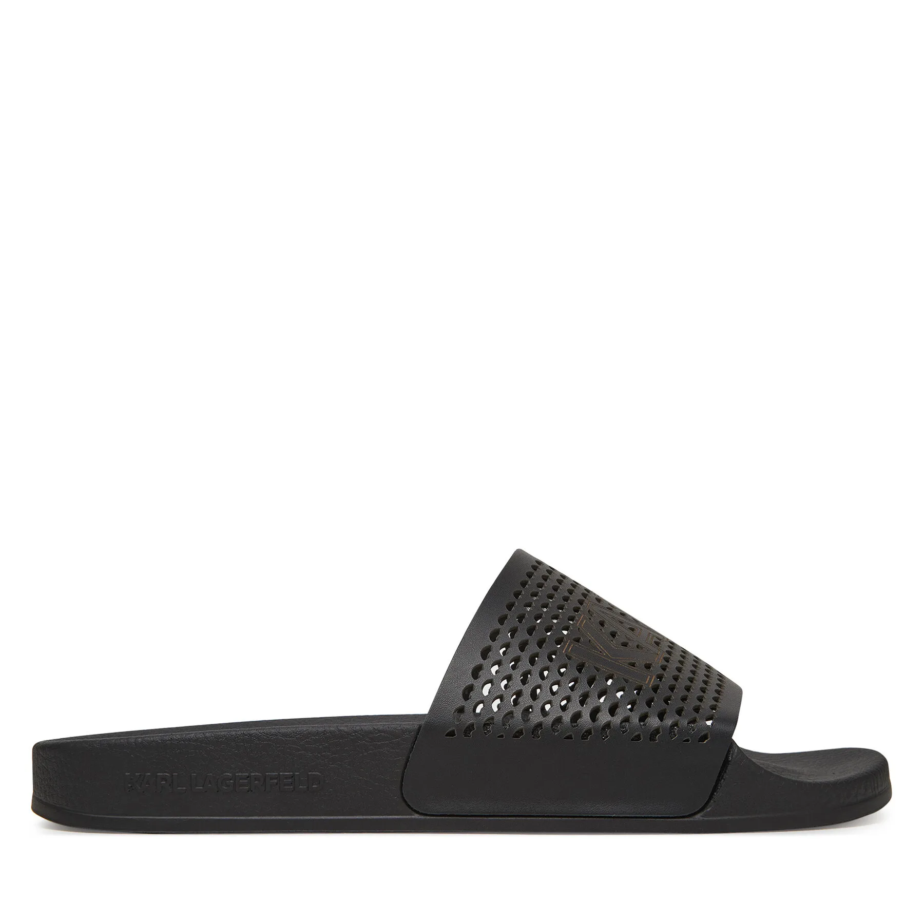 Дамски чехли KARL LAGERFELD KL80915 черни – Черен