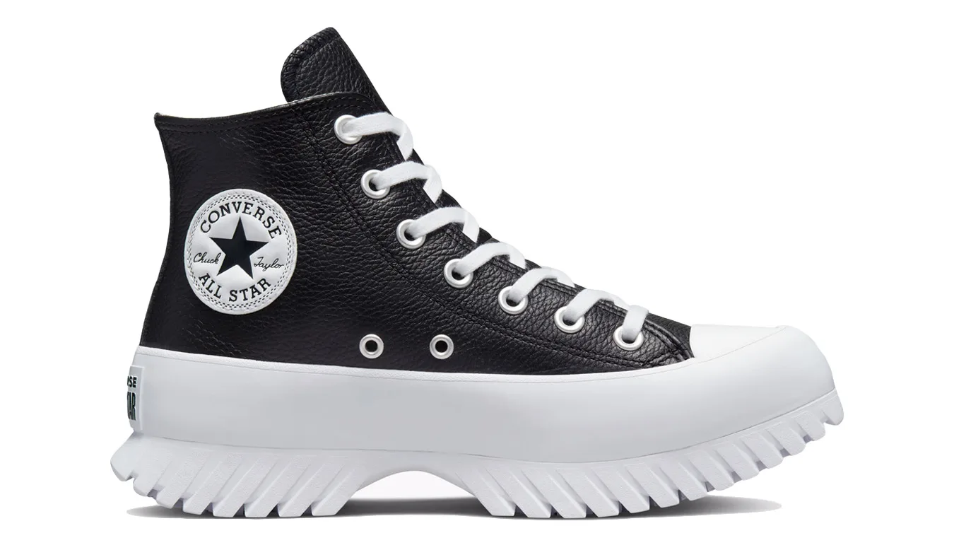 Converse Chuck Taylor All Star Lugged 2.0 Leather Black Mulheres - Preto - A03704C-6.5 - Size: 6.5 – Дамски маратонки