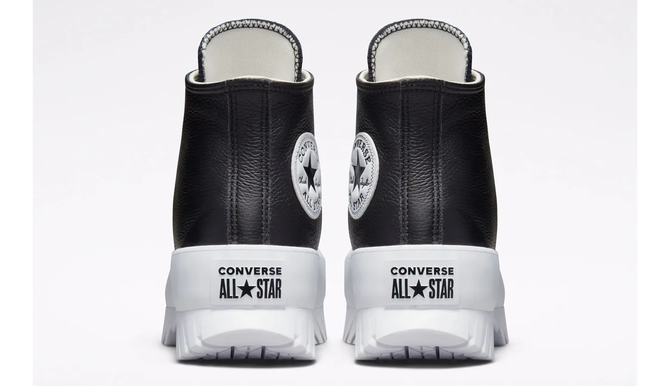Converse Chuck Taylor All Star Lugged 2.0 Leather Black Mulheres - Preto - A03704C-6.5 - Size: 6.5 – Дамски маратонки