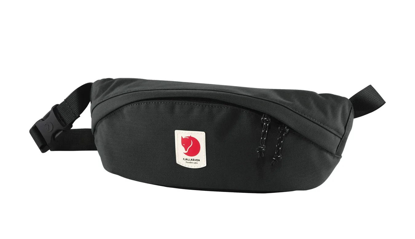 Fjällräven Ulvö Hip Pack Medium Dark Grey Unisex - Mochilas e malas Fjällräven - Cinza - F23165-030 – Раници