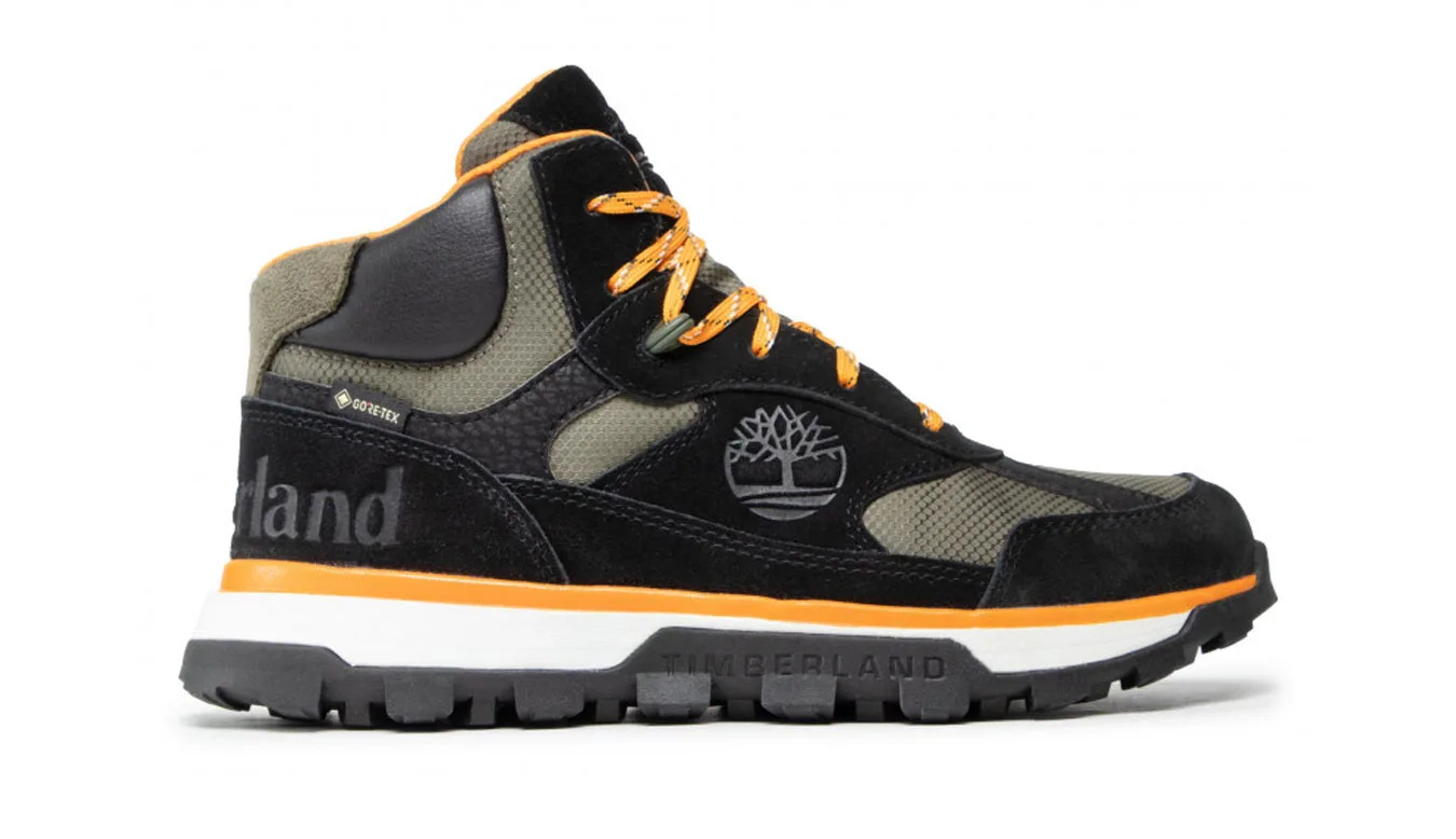 Мъжки маратонки за планинско бягане Timberland Trail Trekker Gtx Mid черни – Preto – Мъжки трейл марато…