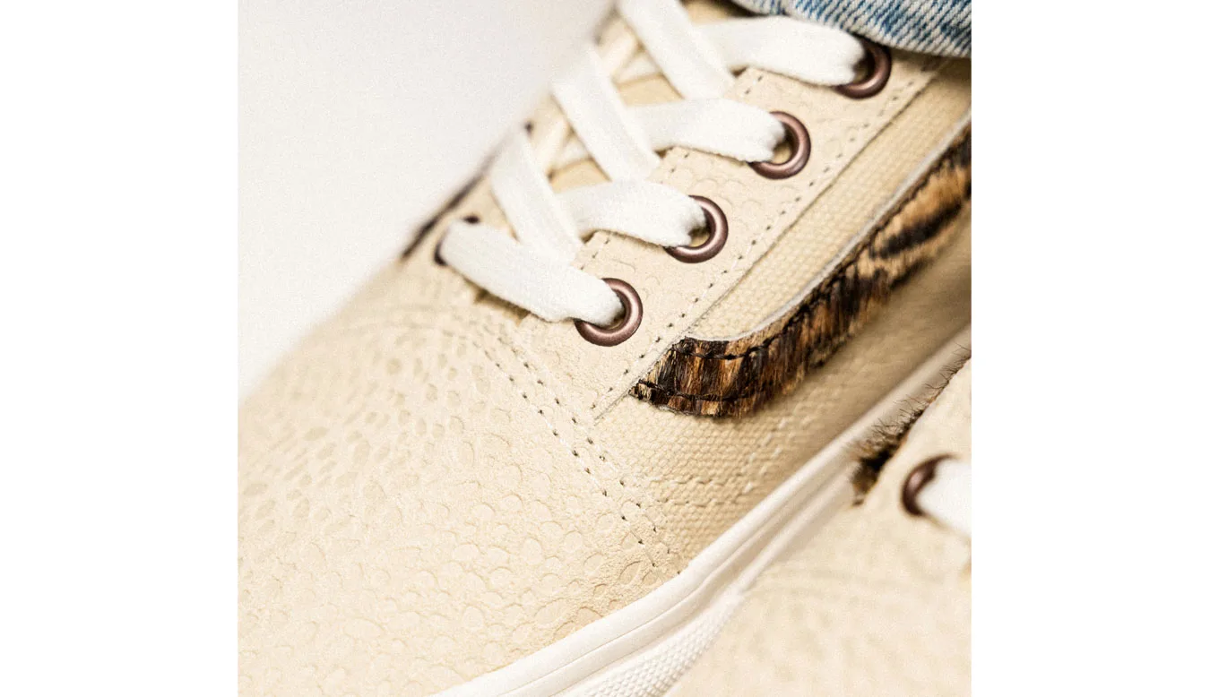 Дамски кецове Vans Old Skool Subtle Safari Creme бели – Branco – Дамски ниски кецове
