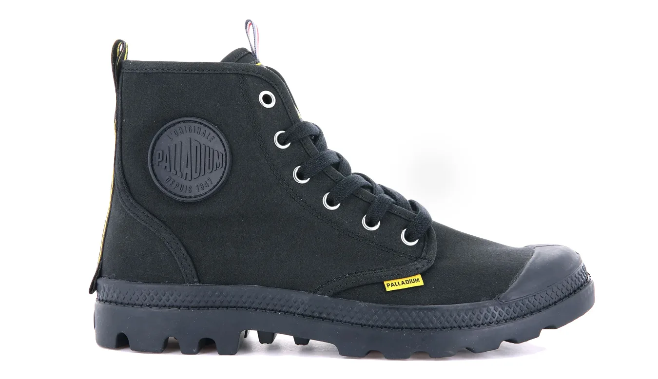Palladium Pampa Hi Dare 75th Black Homens - Preto - 77893-001-M – Мъжки боти и ботуши