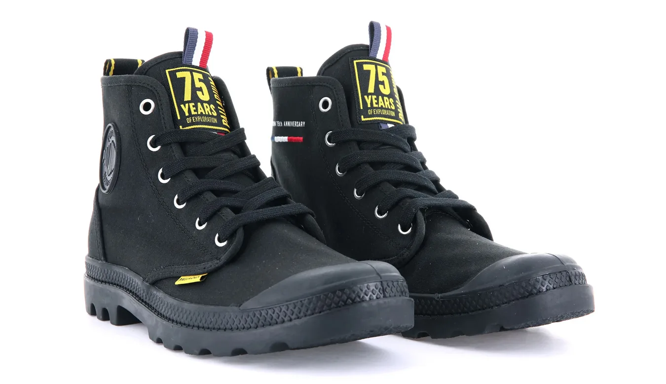 Palladium Pampa Hi Dare 75th Black Homens - Preto - 77893-001-M – Мъжки боти и ботуши