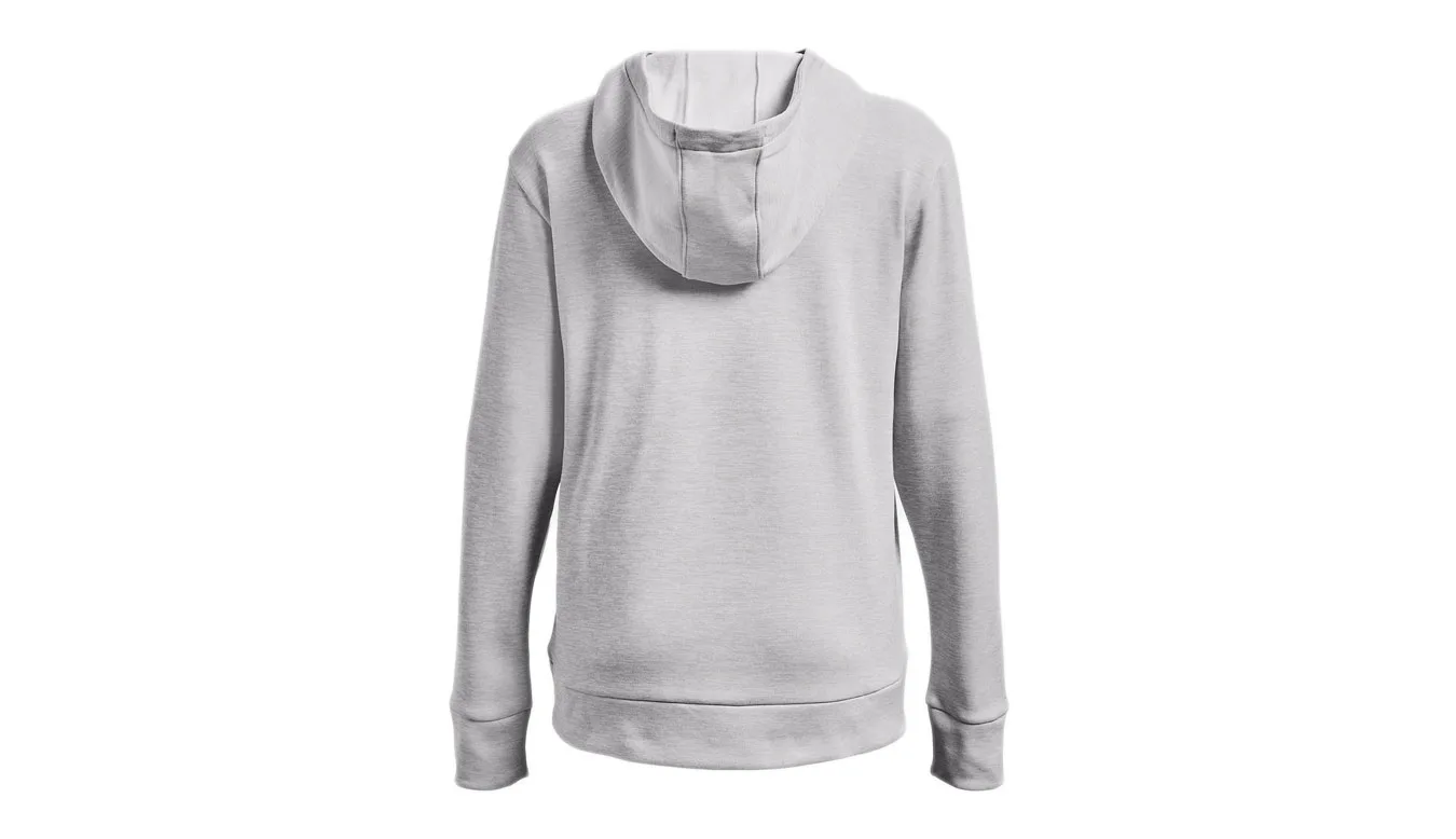 Under Armour W Armour Fleece Left Chest Hoodie Grey Mulheres - Cinza - 1373055-014-XS - Size: XS – Дамски худита