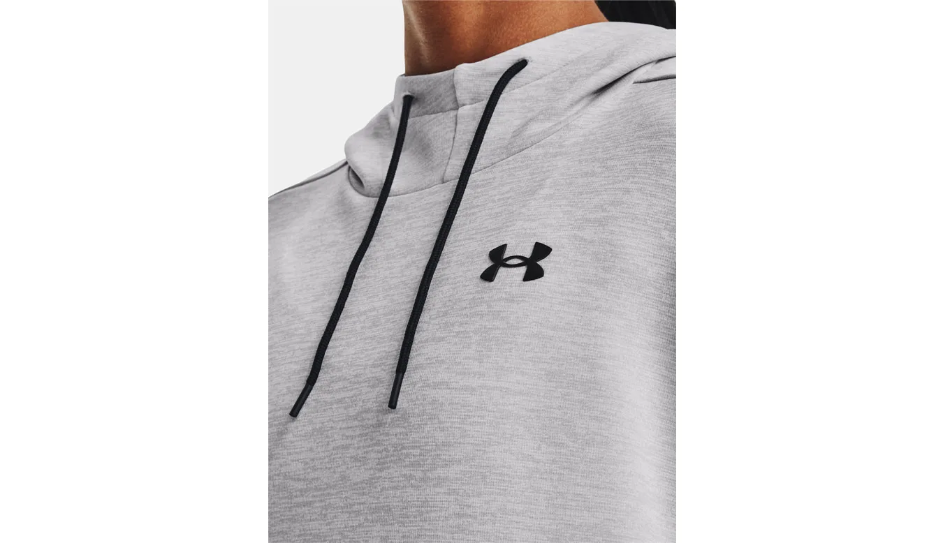 Under Armour W Armour Fleece Left Chest Hoodie Grey Mulheres - Cinza - 1373055-014-XS - Size: XS – Дамски худита