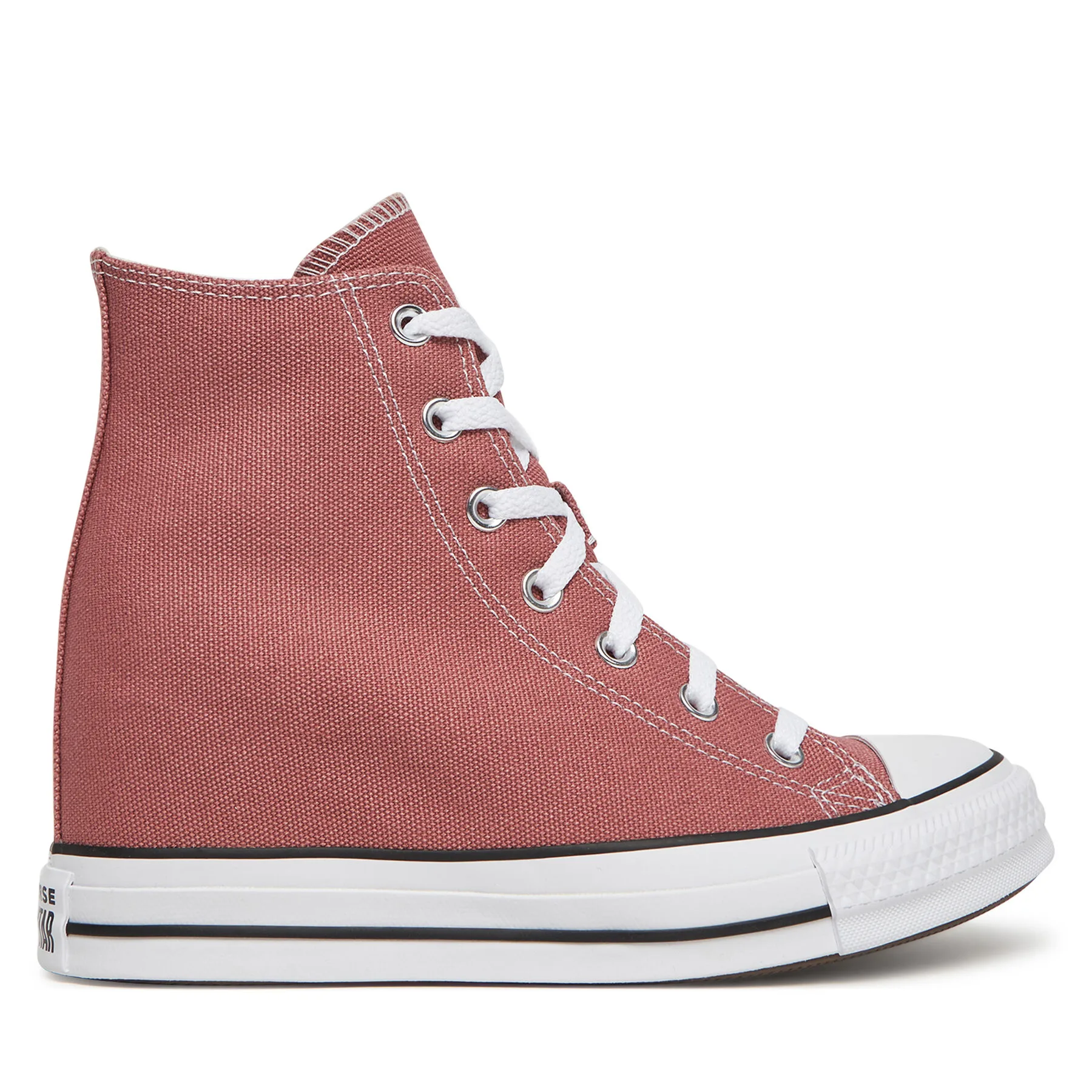 Кецове Converse Chuck Taylor All Star Wedge A13832C Розов – Дамски високи кецове